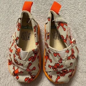 TOMS x Sesame Street Alpargata Classic Toddler Shoe